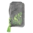 Lederhosen Smartphone Tascherl (grau/grün)