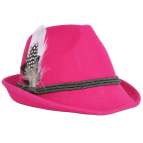Trachtenhut Tiroler Style pink 55