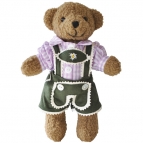 Bayerischer Teddy Buam Lila Trachtenhemd 22cm