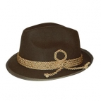 Lodenhut "Oliver" Oliv mit Goldband  59